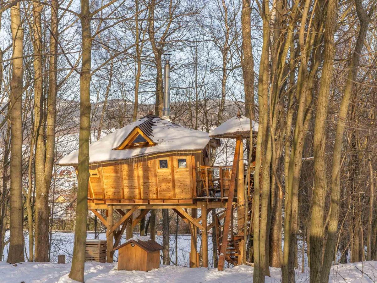 Treehous Sneznik S Wellness Hotell Dolní Morava Eksteriør bilde